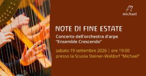 Scopri di più sull'articolo Concerto di inizio anno “Note di fine estate”